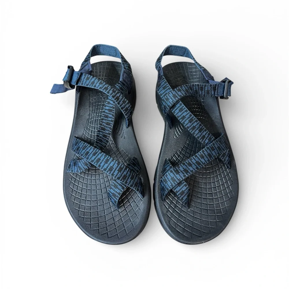 Chaco Men Sandals Size 11 Blue Black Outdoor emserglobales.com display picture 3